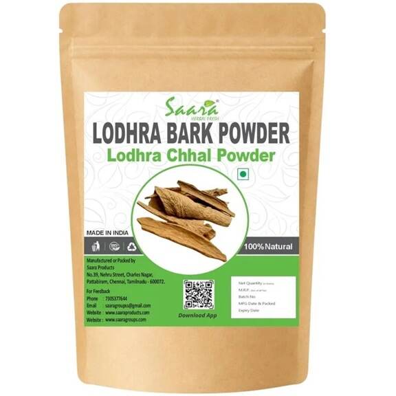 Saara Lodhra Bark Powder