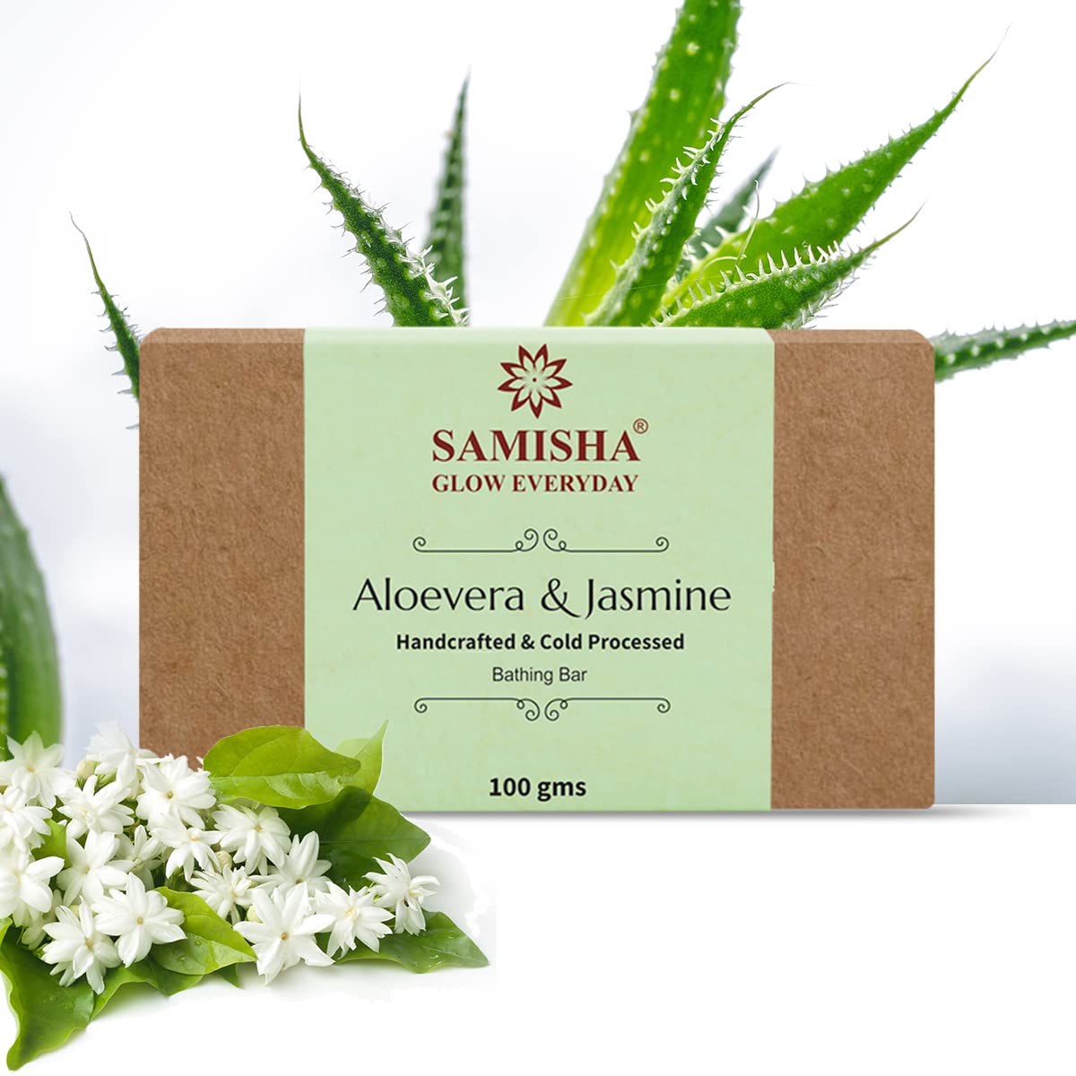 Samisha Organic Aloevera & Jasmine Soap