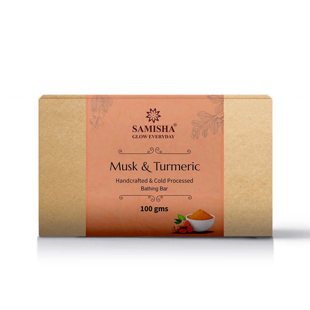 Samisha Organic Musk & Turmeric Soap