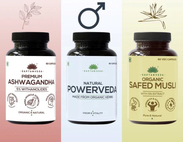 Saptamveda Men Wellness Combo