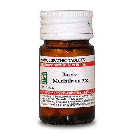 Schwabe Homeopathy Baryta Muriaticum 3X