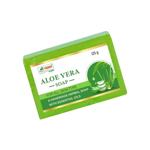 Shri Chyawan Ayurveda Herbal Aloe Vera Soap