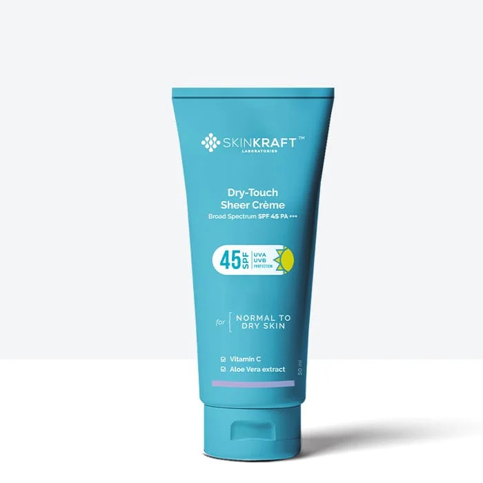 SkinKraft Dry-Touch Sheer Creme - SPF 45
