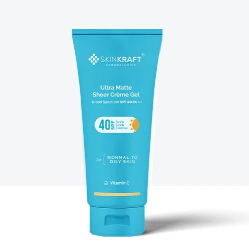 SkinKraft Ultra Matte Creme Gel - SPF 40