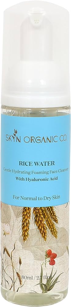 Skyn Organic Co Rice Water Gentle Hydrating Foaming Face Cleanser