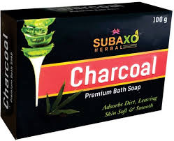 Subaxo Ayurvedic Charcoal Ayurvedic Bath Soap