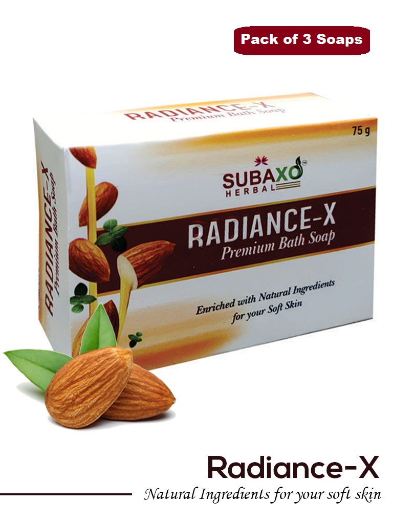 Subaxo Ayurvedic Radiance-X Premium Beauty Soap