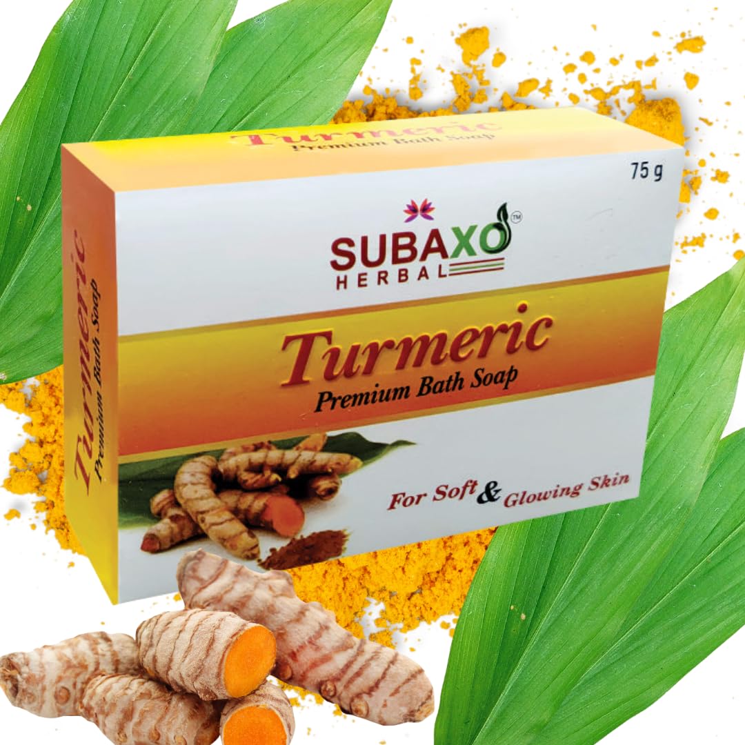 Subaxo Ayurvedic Turmeric Premium Bath Soap