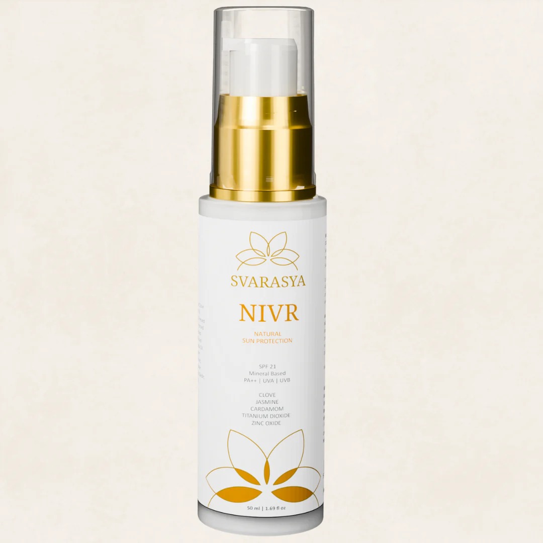 Svarasya Nivr The 100% Natural Sunscreen SPF 21 PA++