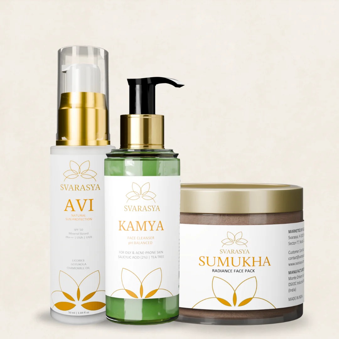 Svarasya Oily Skin Ritual Tarunya For Anti Aging Blemish Free skin