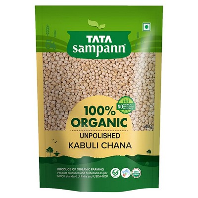 Tata Sampann Organic Kabuli Chana