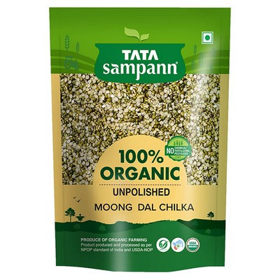Tata Sampann Organic Moong Chilka
