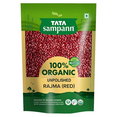 Tata Sampann Organic Rajma Red