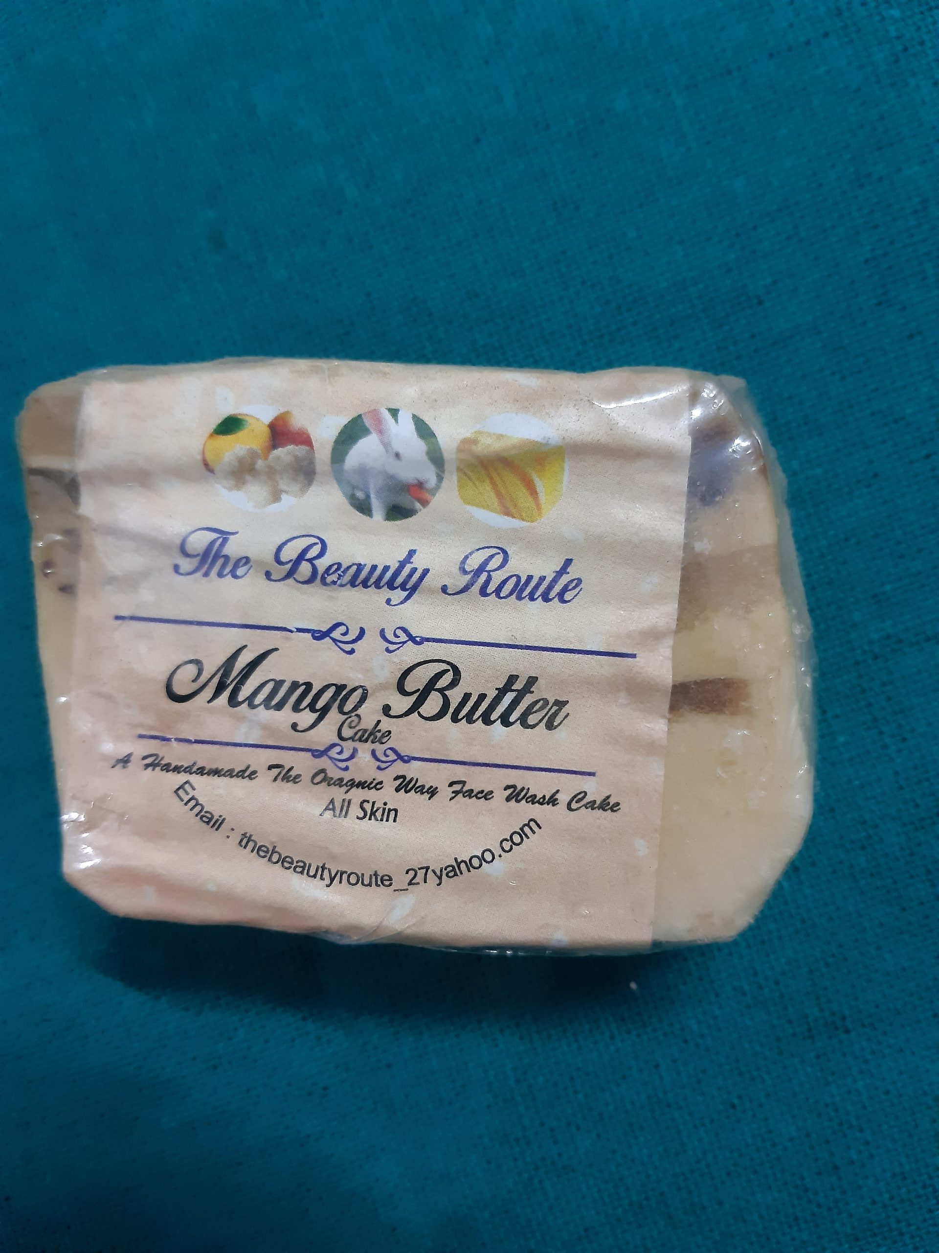 The Beauty Route Best Organic Soap- Mango Butter