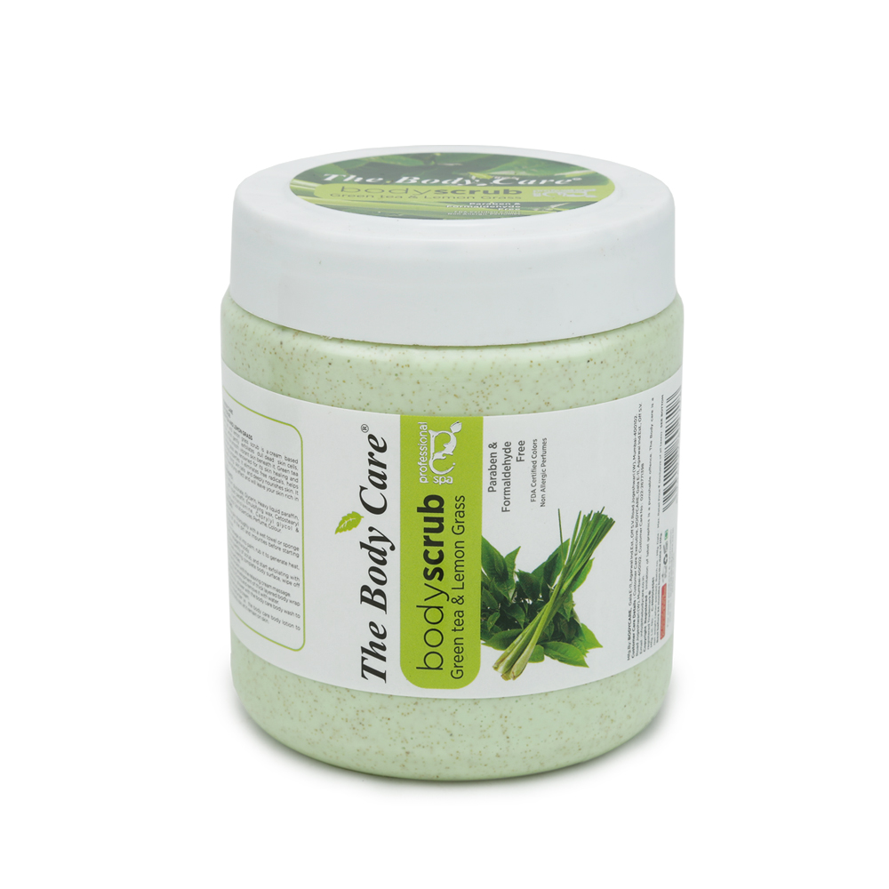 The Body Care Green Tea & Lemon Grass Body Scrub