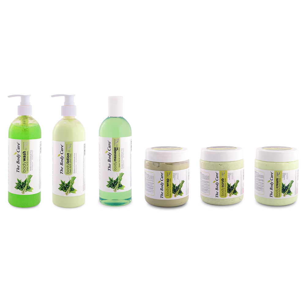 The Body Care Green Tea & Lemon Grass Body Spa Set