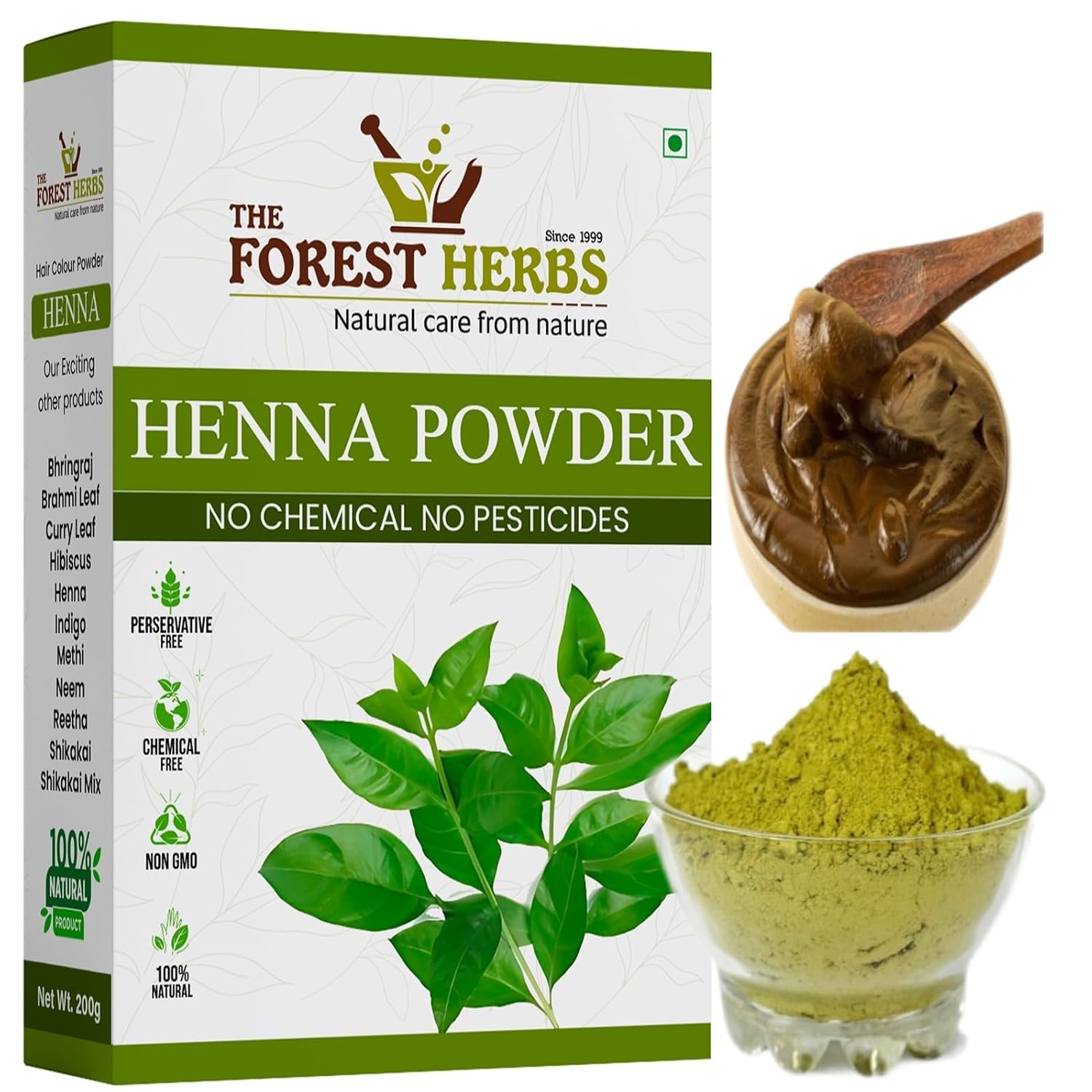 The Forest Herbs Henna Powder