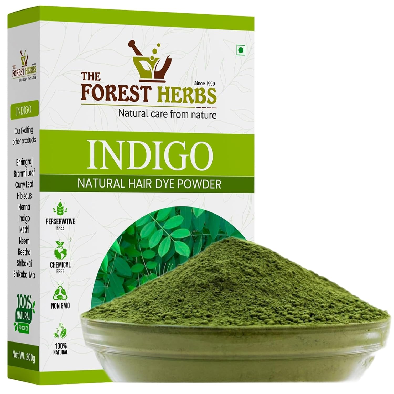 The Forest Herbs Indigo Leaves Powder