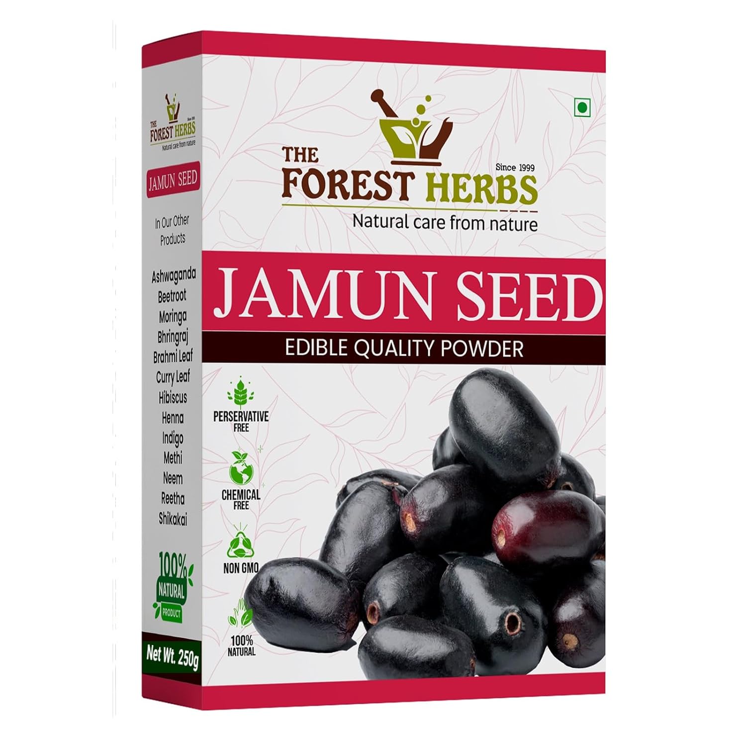 The Forest Herbs Jamun Seeds Powder