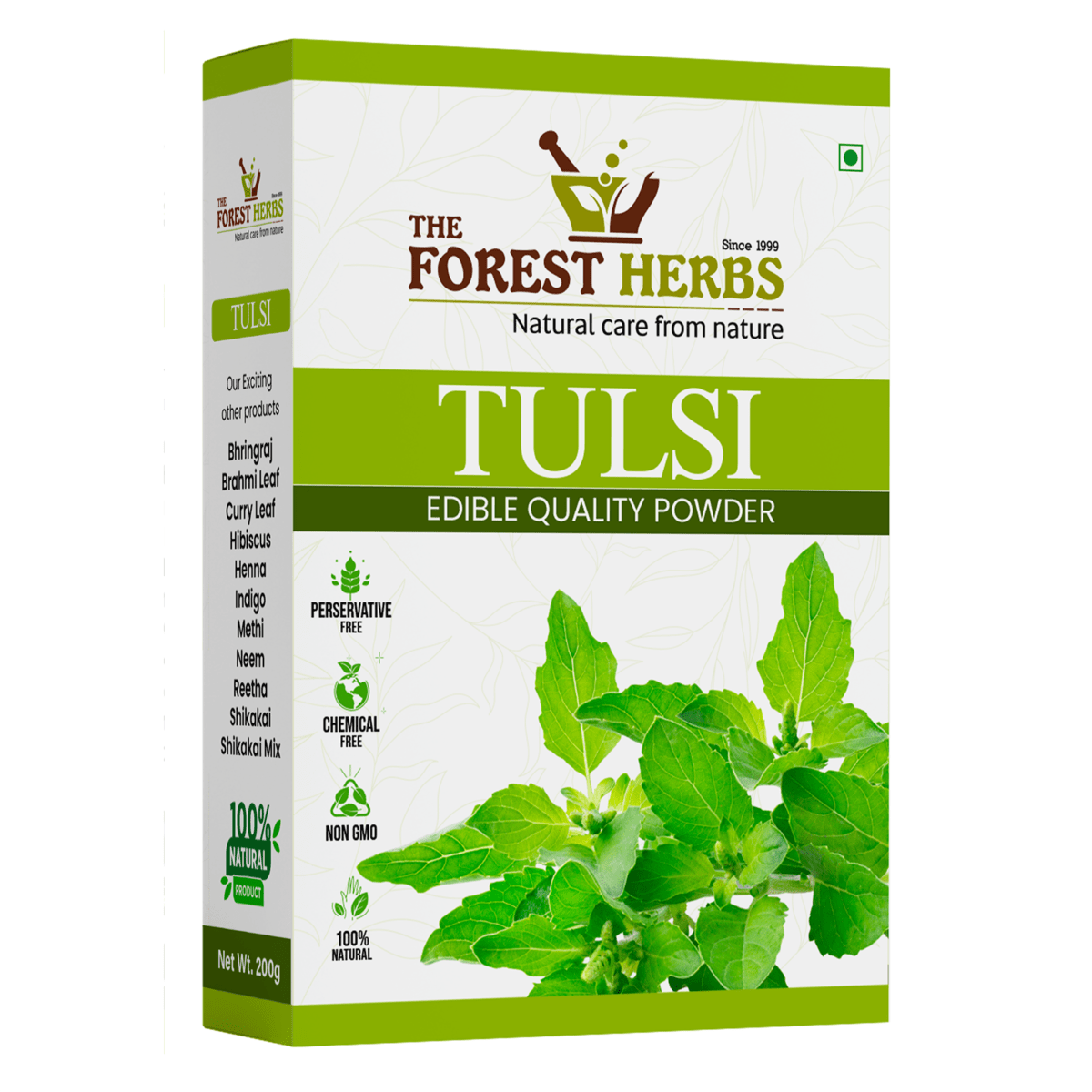 The Forest Herbs Tulsi Powder