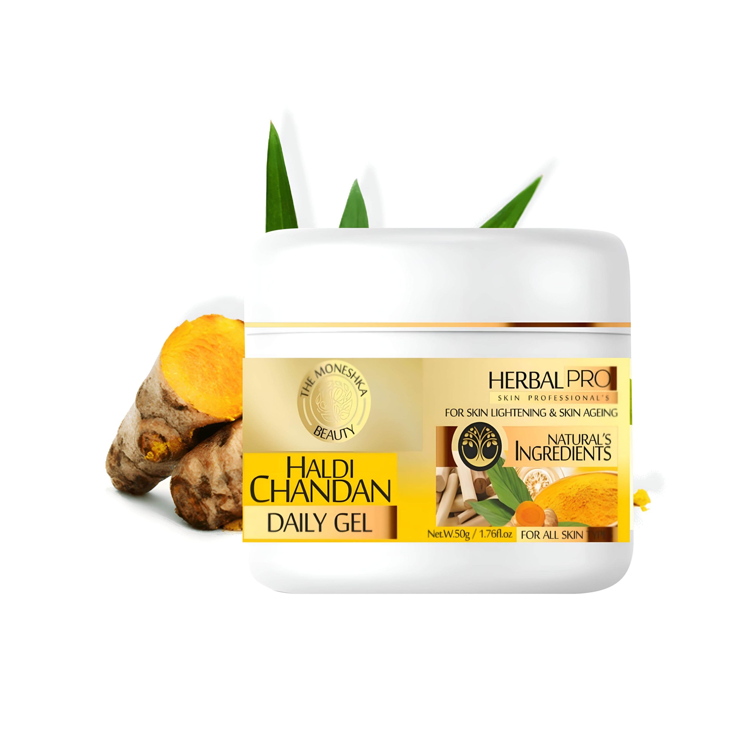 The Moneshka Beauty Haldi and Chandan Skin Moisturizer Face Gel
