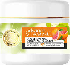 The Moneshka Beauty Vitamin C Daily Glow Face Scrub