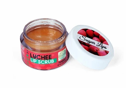 The Nature's Co Lychee Lip Scrub