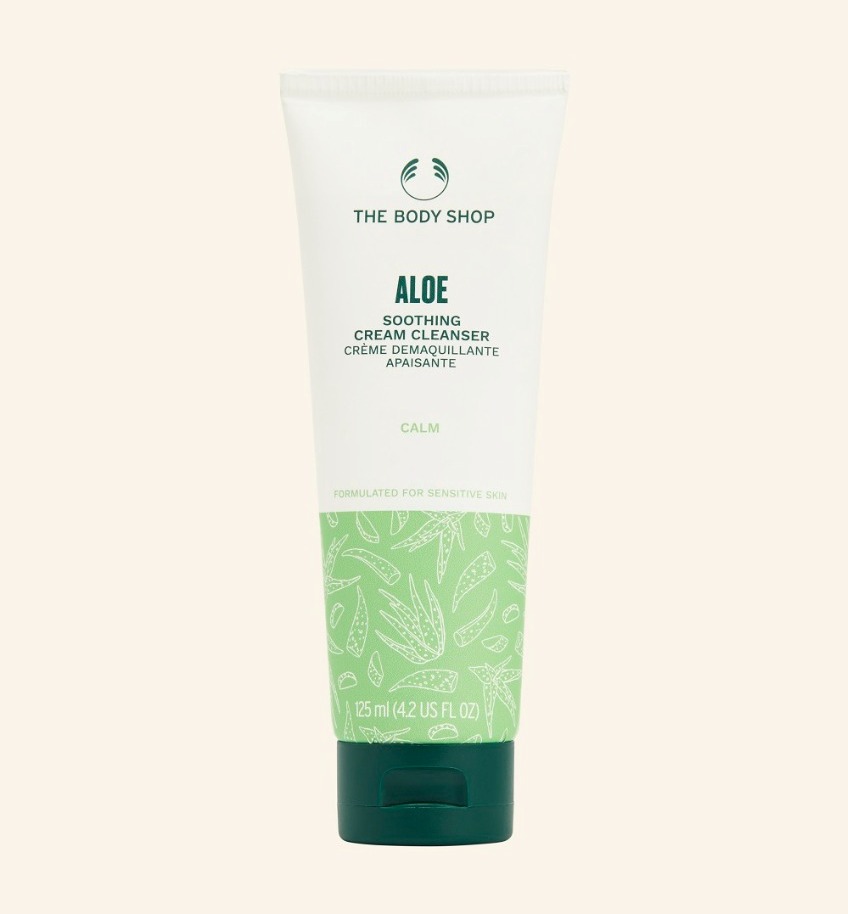 The body shop Aloe Soothing Cream Cleanser