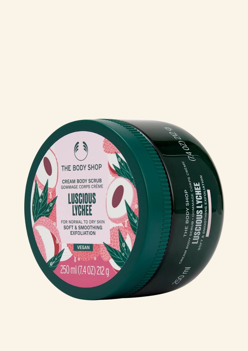 The body shop Luscious Lychee Body Scrub