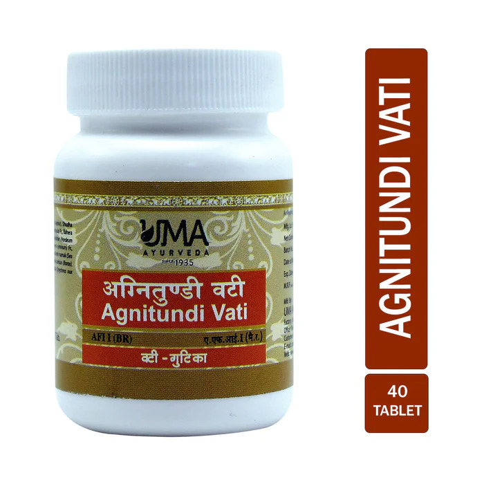 Uma Ayurveda Agnitundi Vati Tablets
