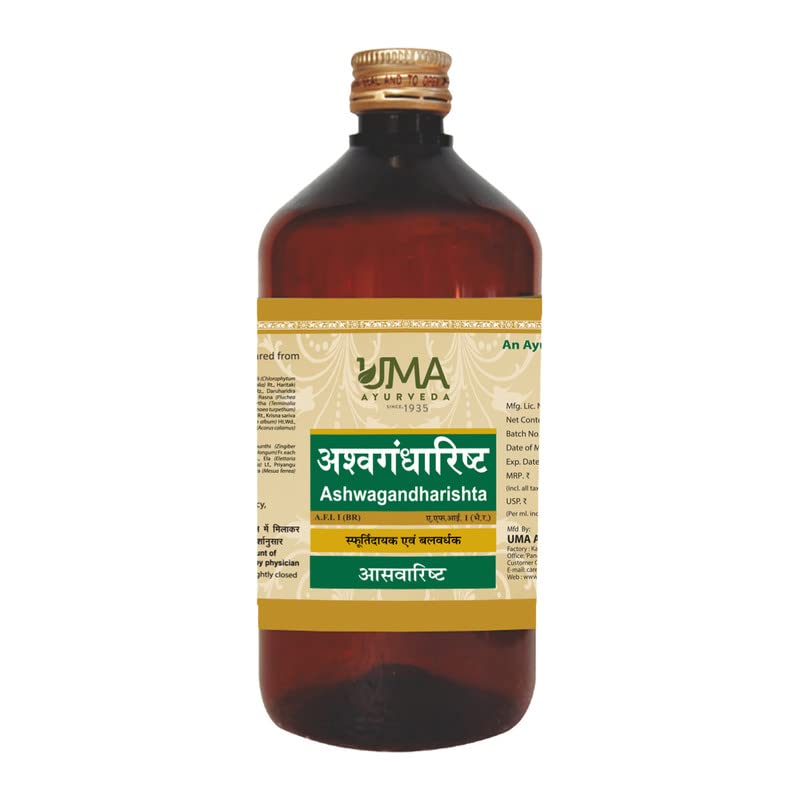 Uma Ayurveda Ashvagandharishta Syrup