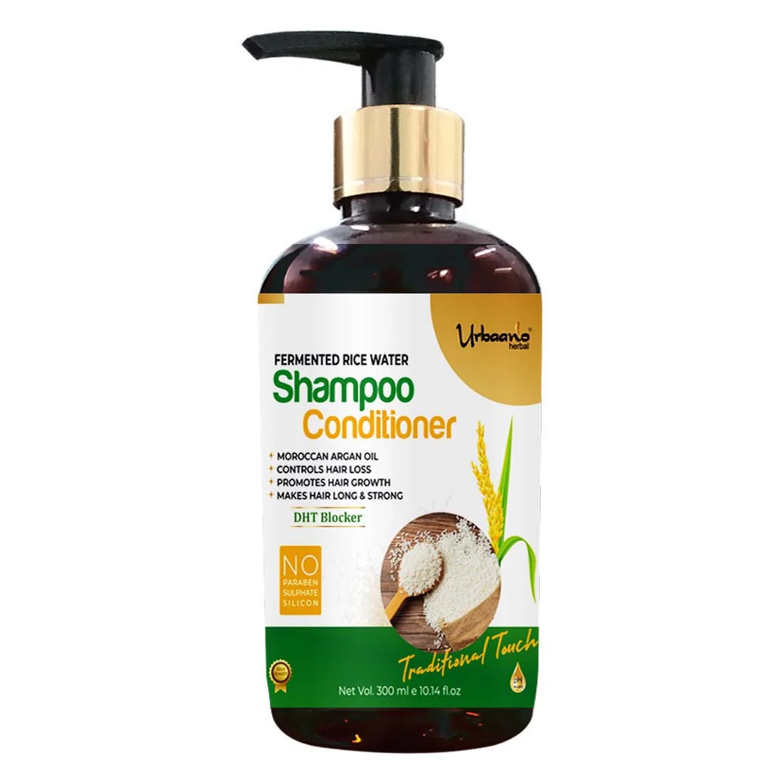 Urbaano Rice Water Shampoo & Conditioner