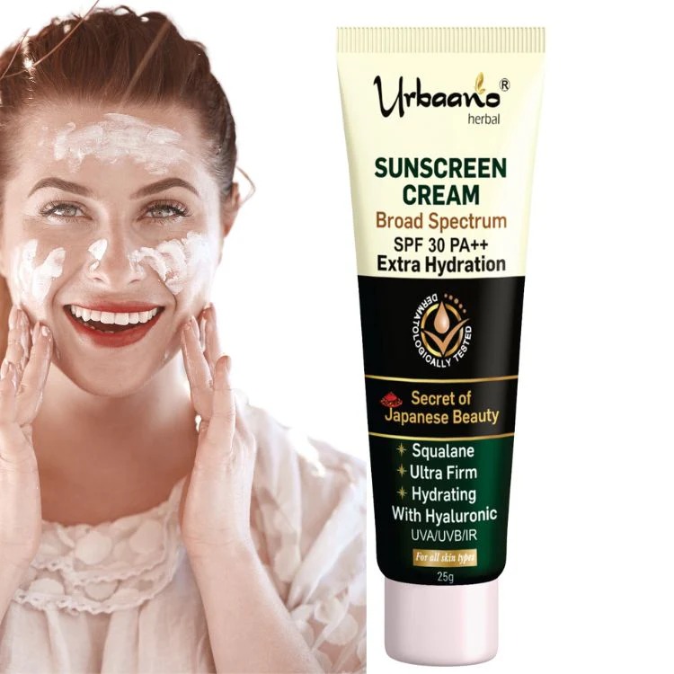 Urbaano Sunscreen Hydrating Fairness Broad Spectrum SPF 30PA++
