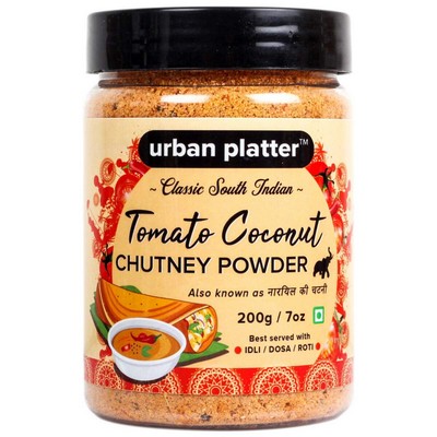 Urban Platter South Indian Style Instant Tomato Coconut Chutney Powder