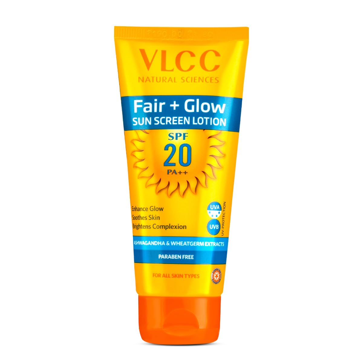 VLCC Fair+Glow Sun Screen Lotion SPF20 