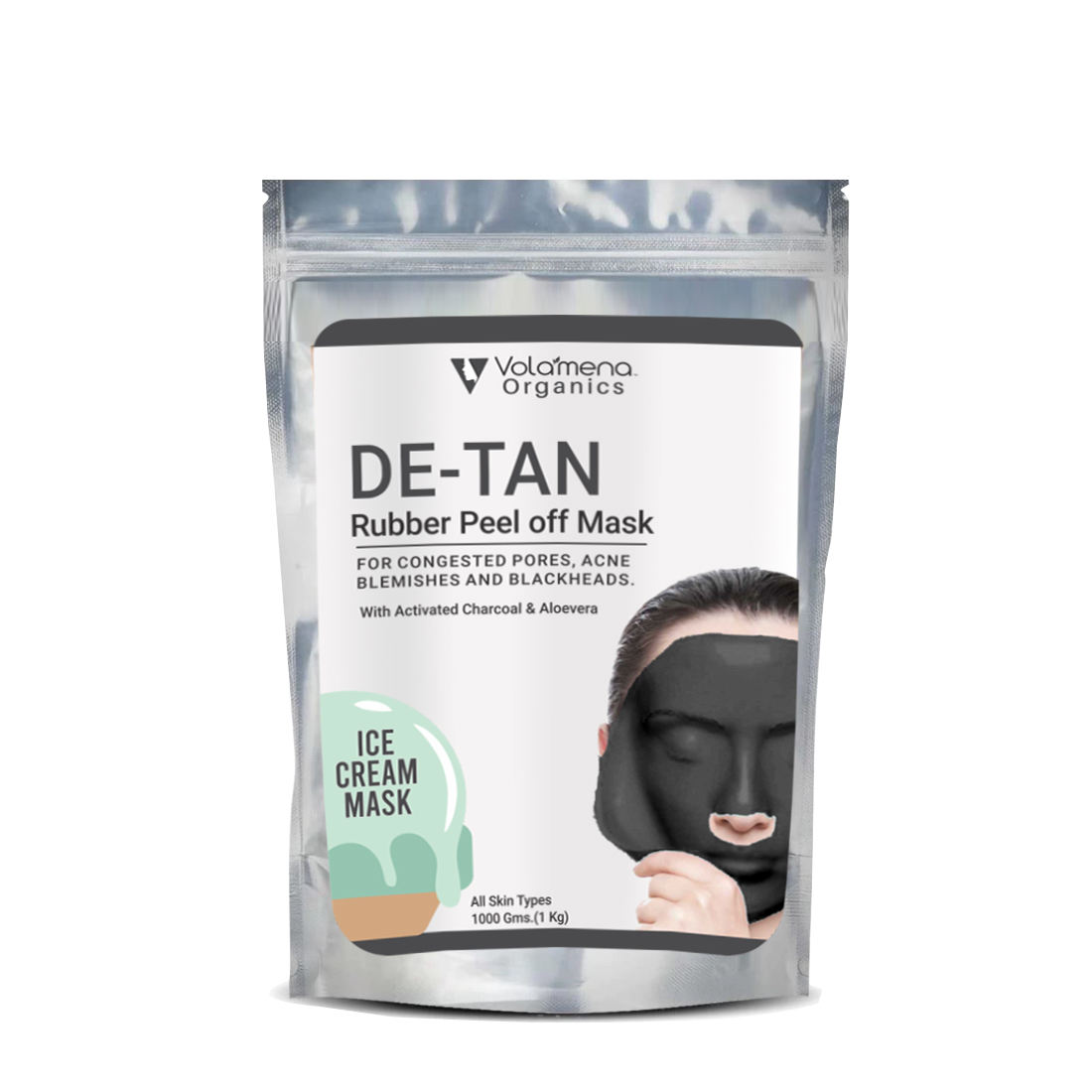 Volamena De-Tan Rubber Peel off Mask