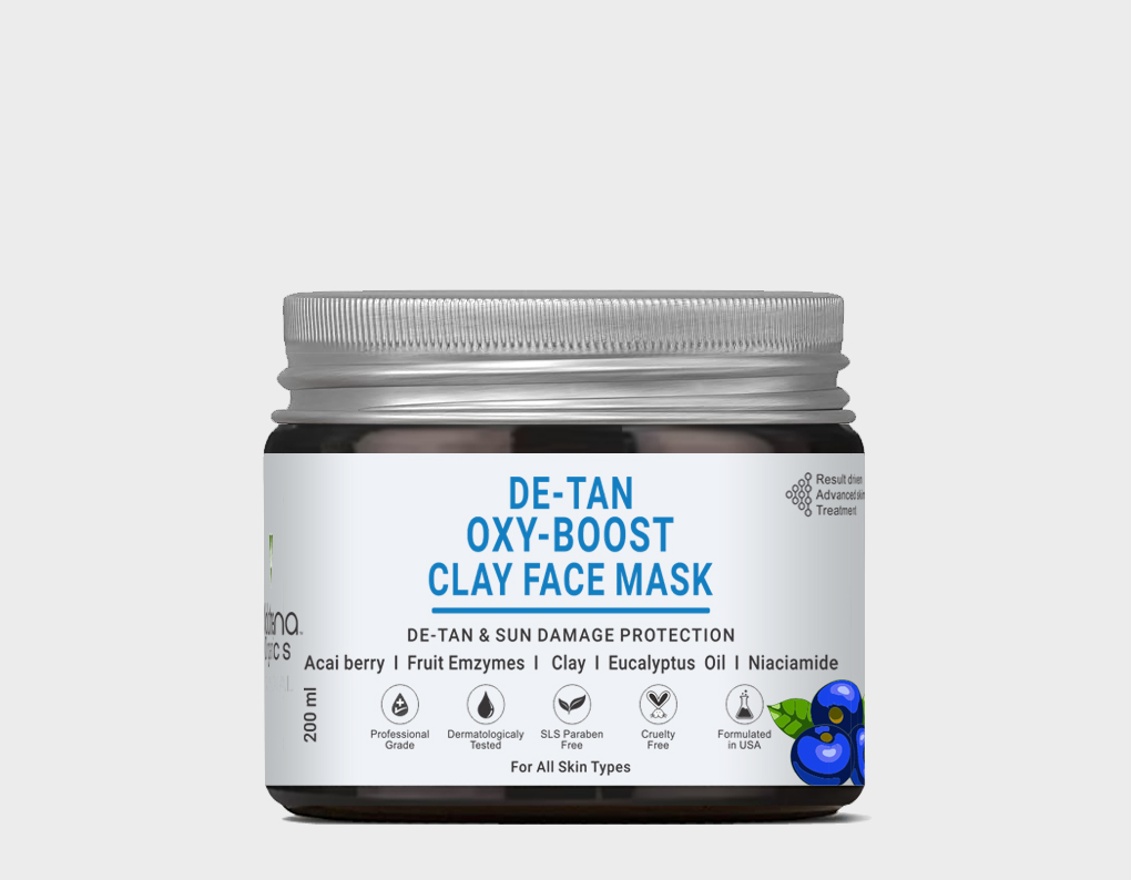 Volamena Organics De Tan Clay Face Mask
