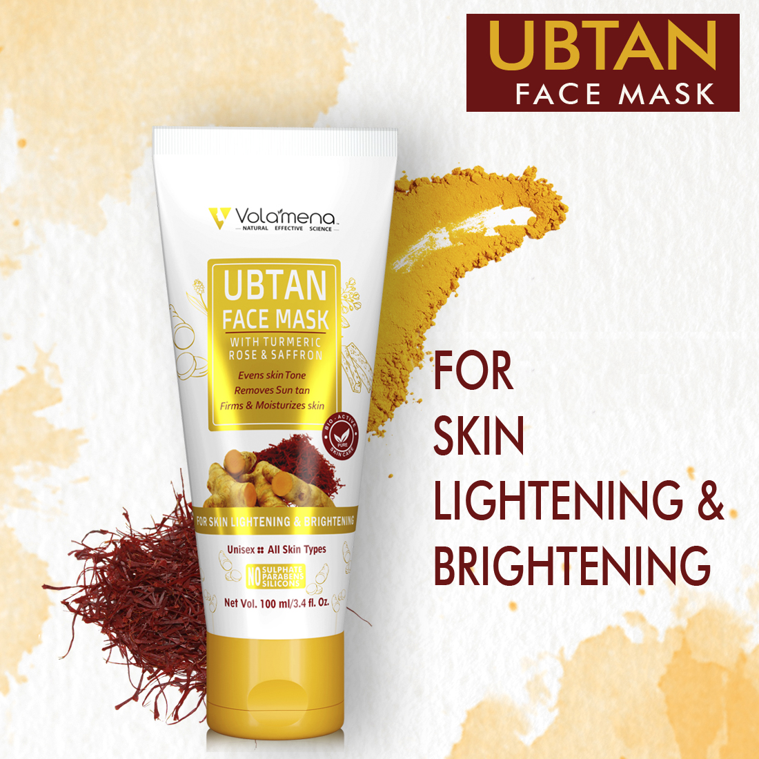 Volamena Ubtan Face Mask