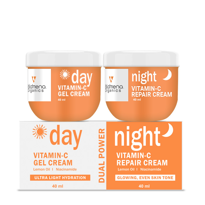 Volamena Vitamin C Day & Night Creams Combo