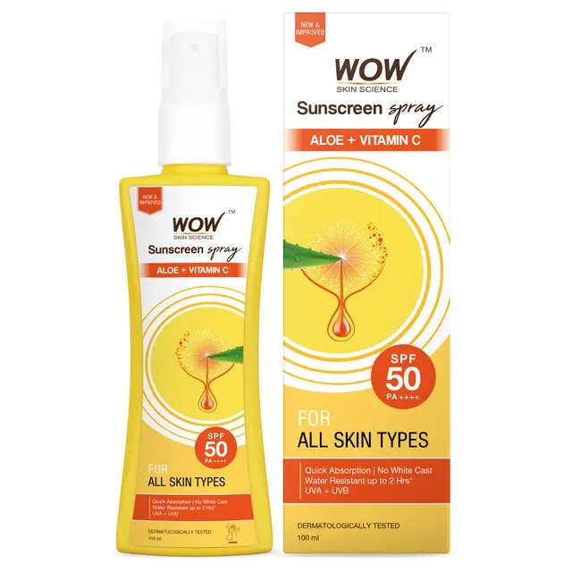 WOW Skin Science Broad Spectrum Sunscreen Spray