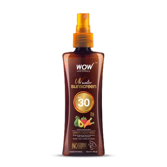 WOW Skin Science UV Water Transparent Sunscreen Spray SPF 30