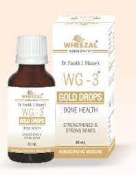 Wheezal Homeopathy WG-3 Gold Drops