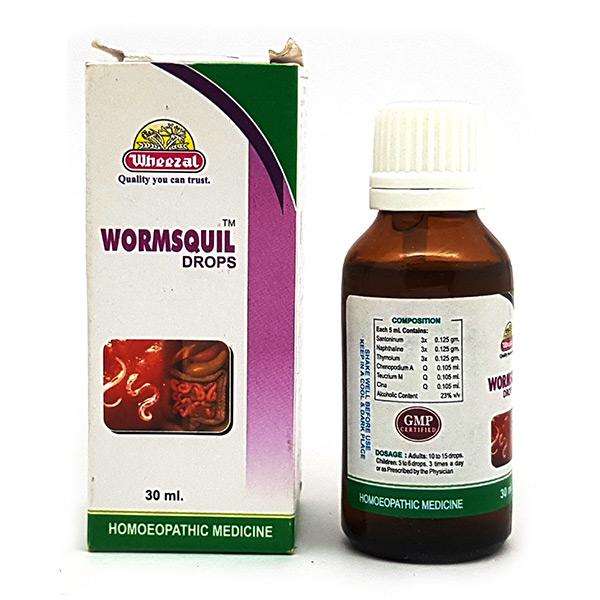 Wheezal Homeopathy Wormsquil Drops