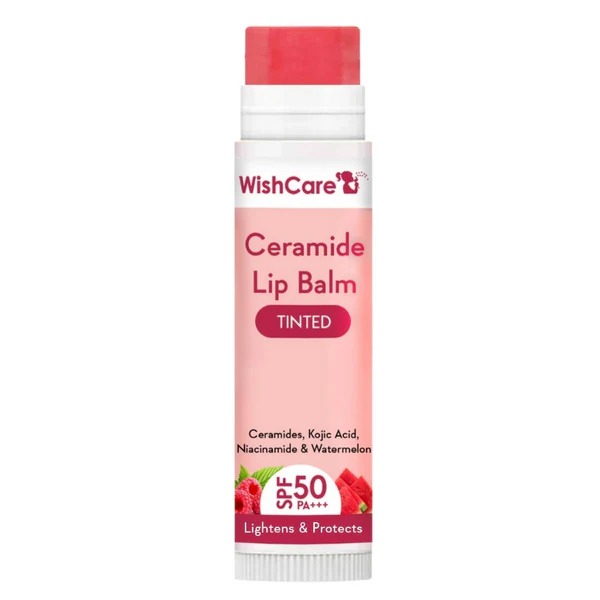 Wishcare Ceramide Lip Balm with SPF50 PA+++ - Tinted