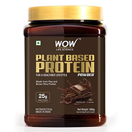 Wow Plant Based Protein Powder Chocolate Flavour