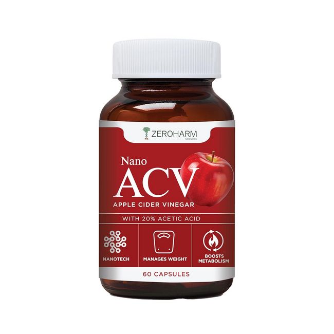 Zeroharm Nano ACV with 20 Acetic Acid from Apple Cider Vinegar