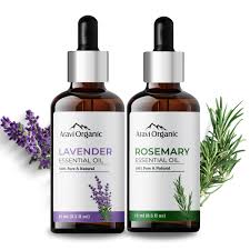  Aravi Organic Lavender and Rosemary Essential Oil