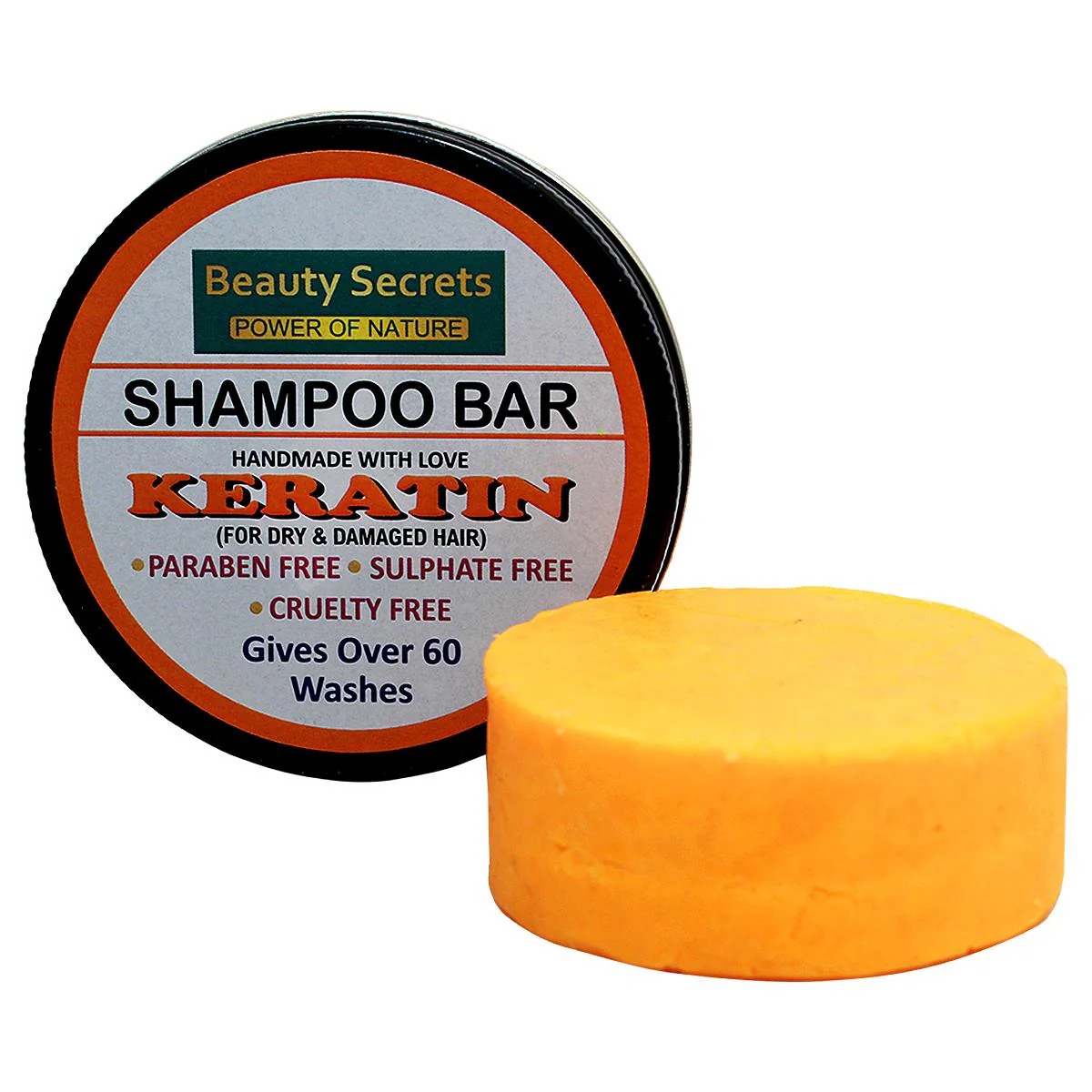 Beauty Secrets Keratin Shampoo Bar
