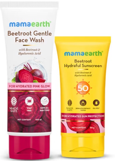 Mamaearth Beetroot Cleanse & Protect Combo
