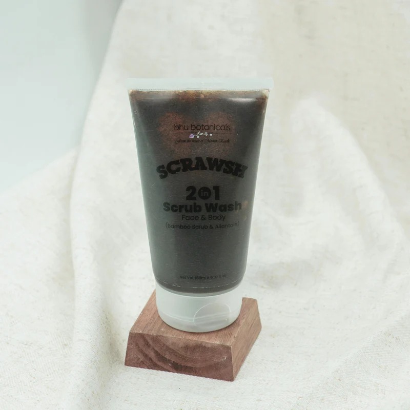 bhu botanicals Scrawsh - 2 in 1 Scrub Wash